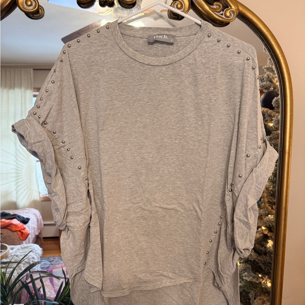 Studded Short Sleeve Tee
